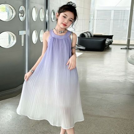 Vestidos de princesa de verão elegantes, únicos e belíssimos para meninas.